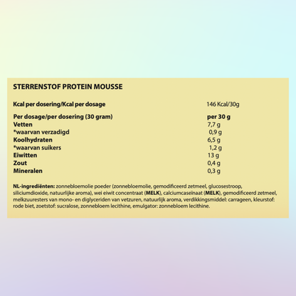 Sterrenstof Protein Mousse