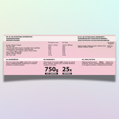 Sterrenstof Protein Matcha