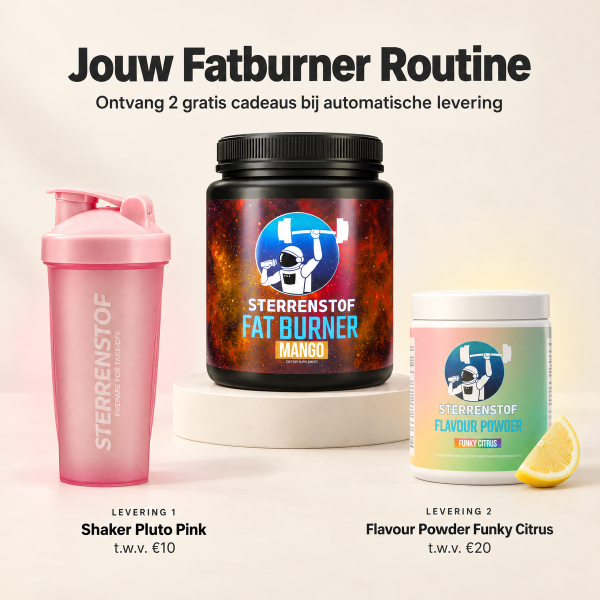 Sterrenstof Fatburner Routine-voordeel